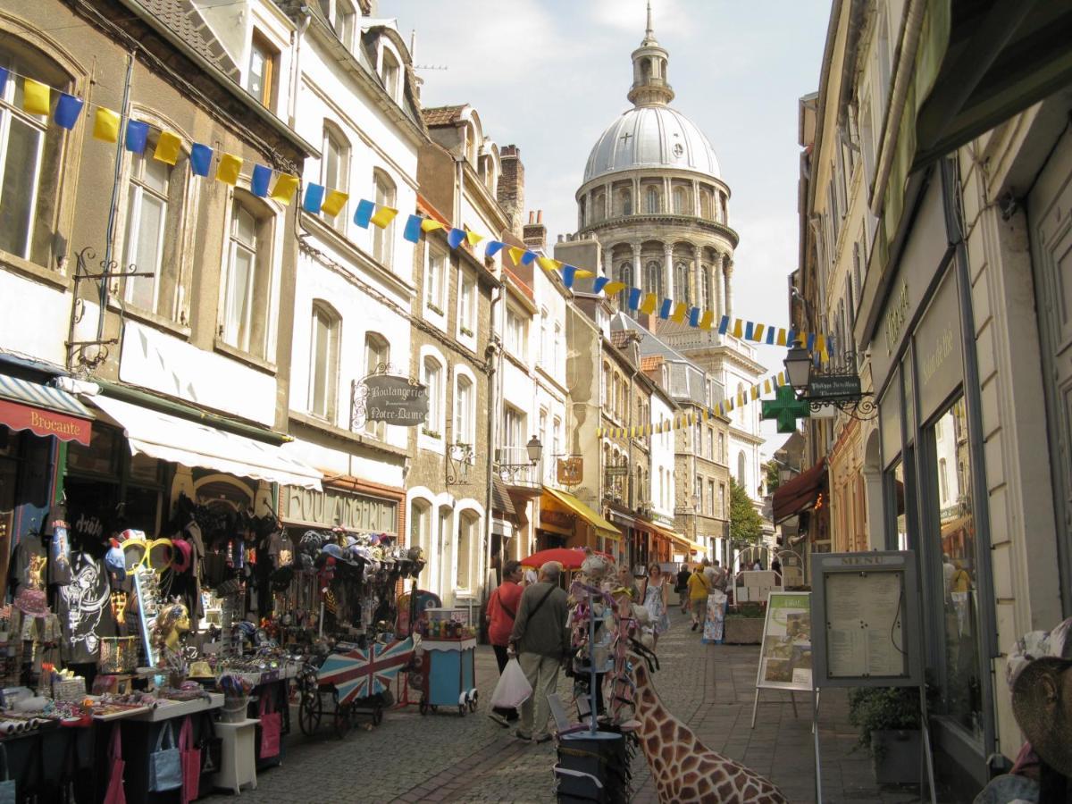 Au Jardin De La Basilique Lägenhet Boulogne-sur-Mer Exteriör bild