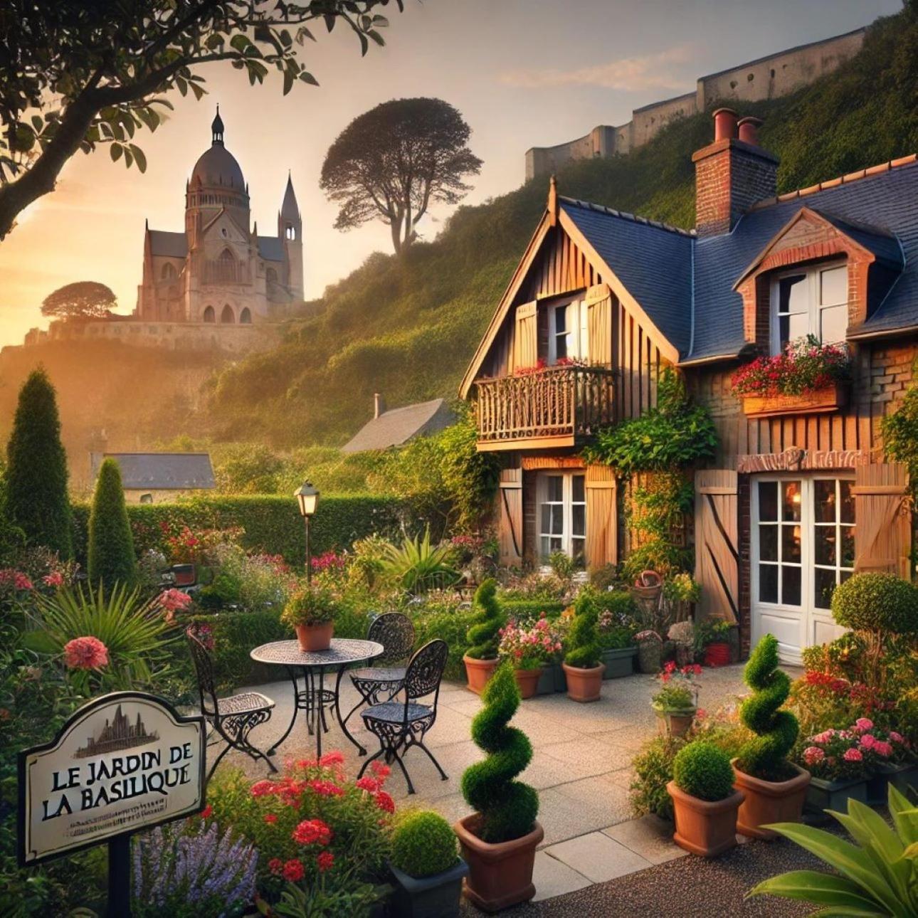 Au Jardin De La Basilique Lägenhet Boulogne-sur-Mer Exteriör bild